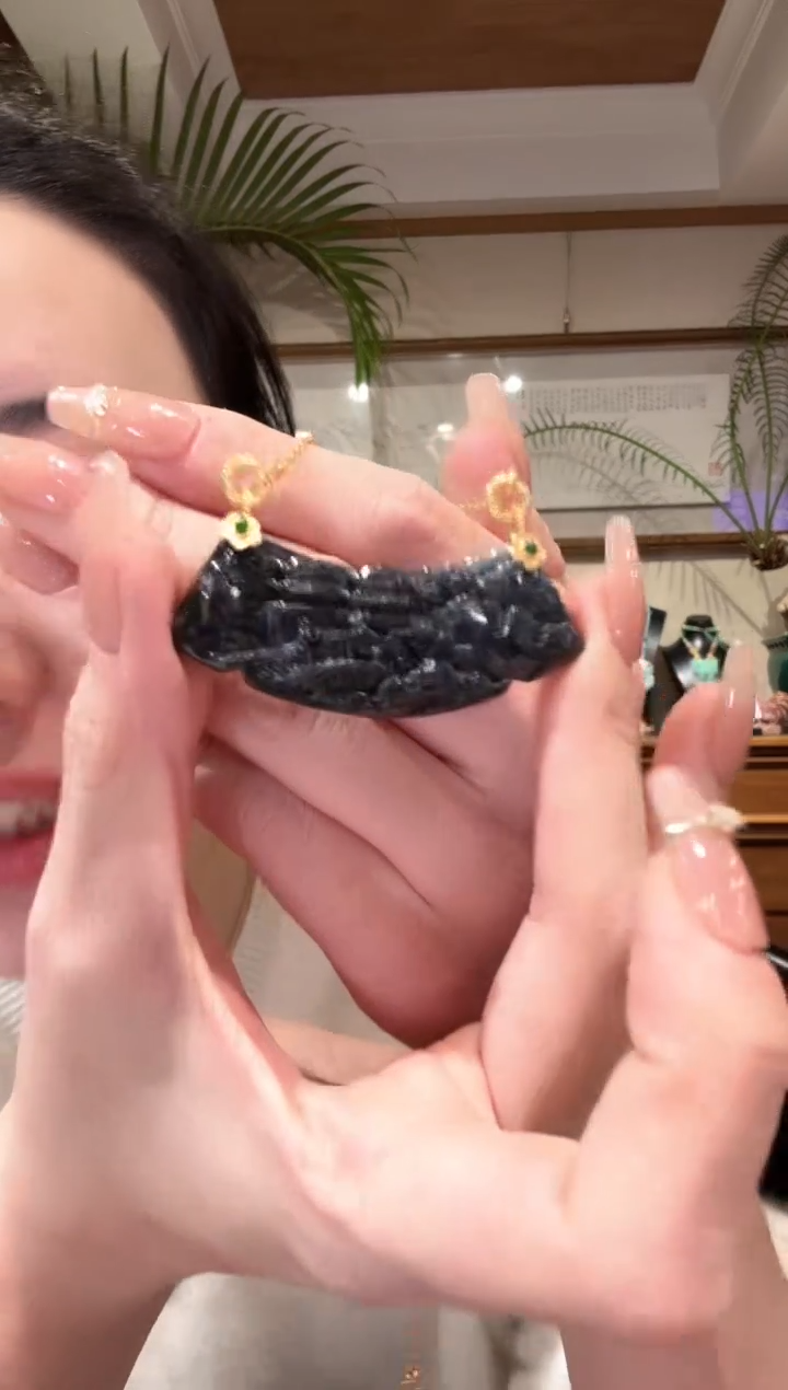 【闪购商品】翡翠颈饰未镶嵌国风