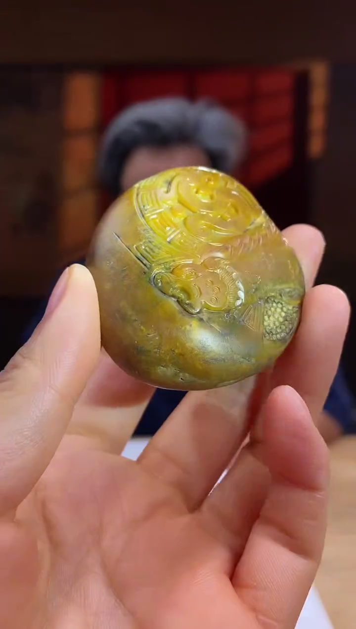 和田玉未镶嵌颈饰D604