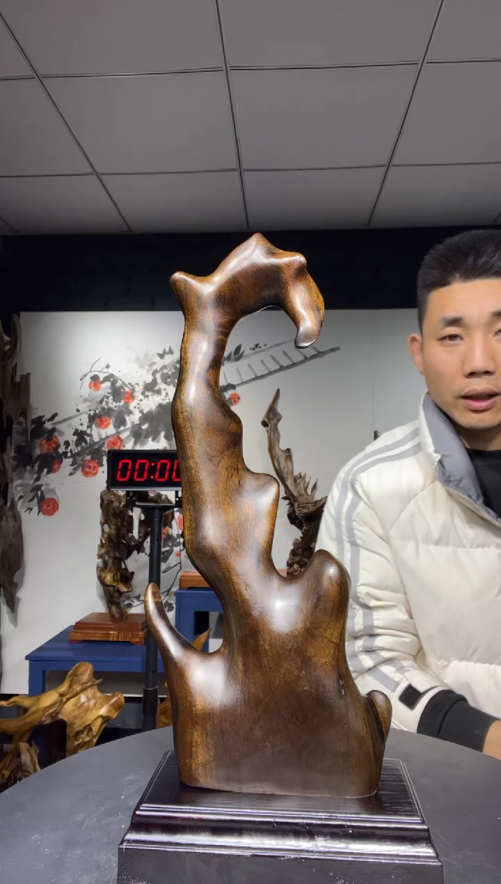 【闪购商品】金丝楠木雕金丝楠木工艺品摆件