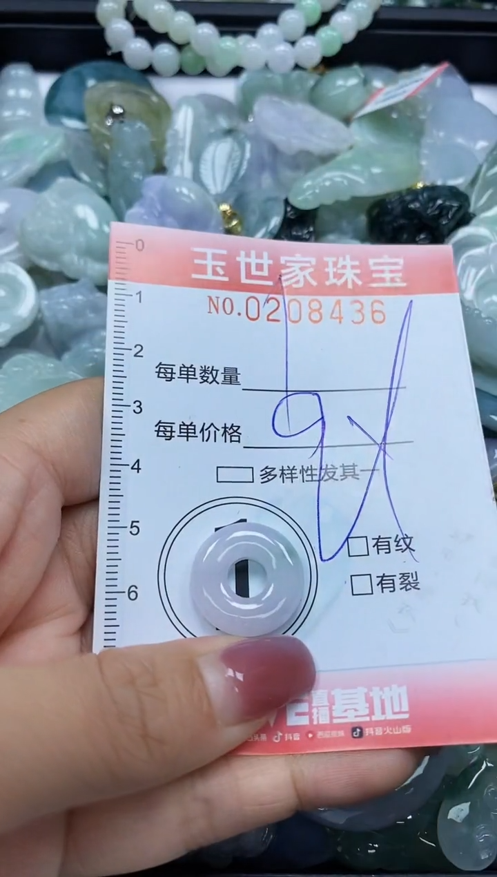 【闪购商品】翡翠颈饰未镶嵌闪购0208436