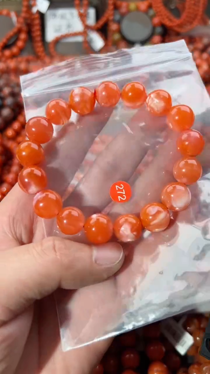 【闪购商品】南红玛瑙手串未镶嵌12