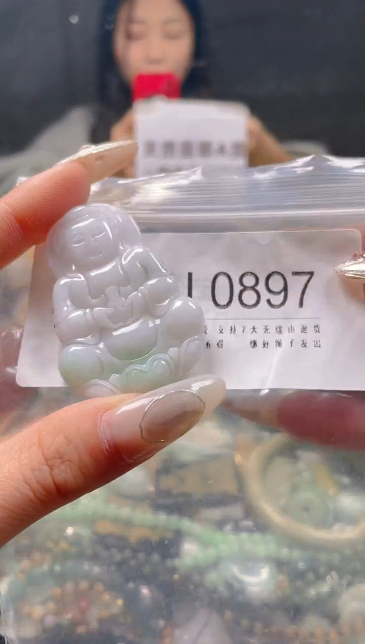 【闪购商品】翡翠颈饰未镶嵌/J/翡翠A货一图一物