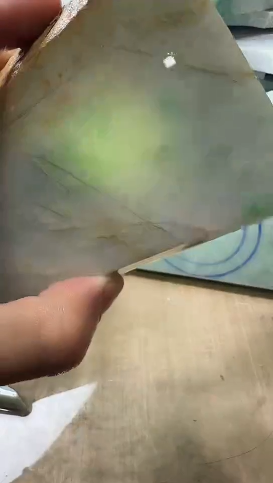 裸石翡翠天然翡翠A货花329