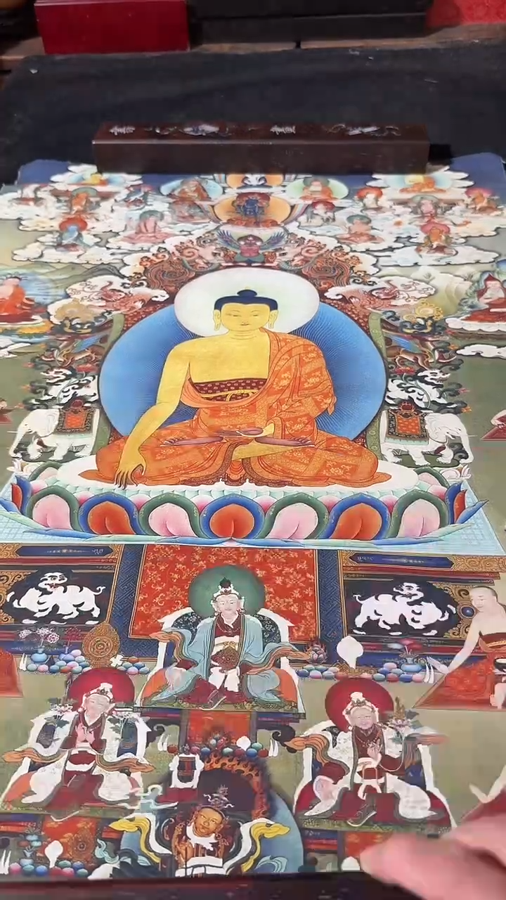 卷轴画藏式珍藏彩绘艺术馆153