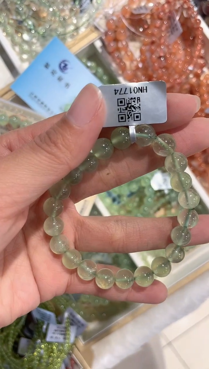 【闪购商品】葡萄石手串未镶嵌手串