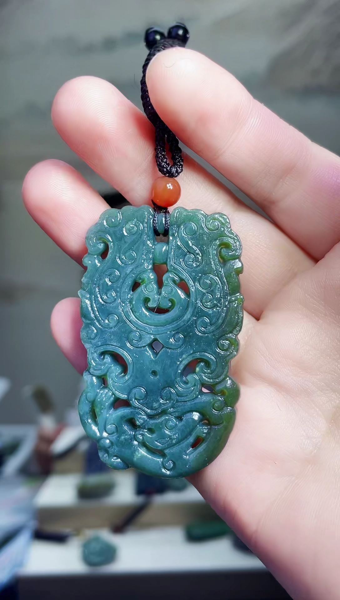 颈饰未镶嵌和田玉1