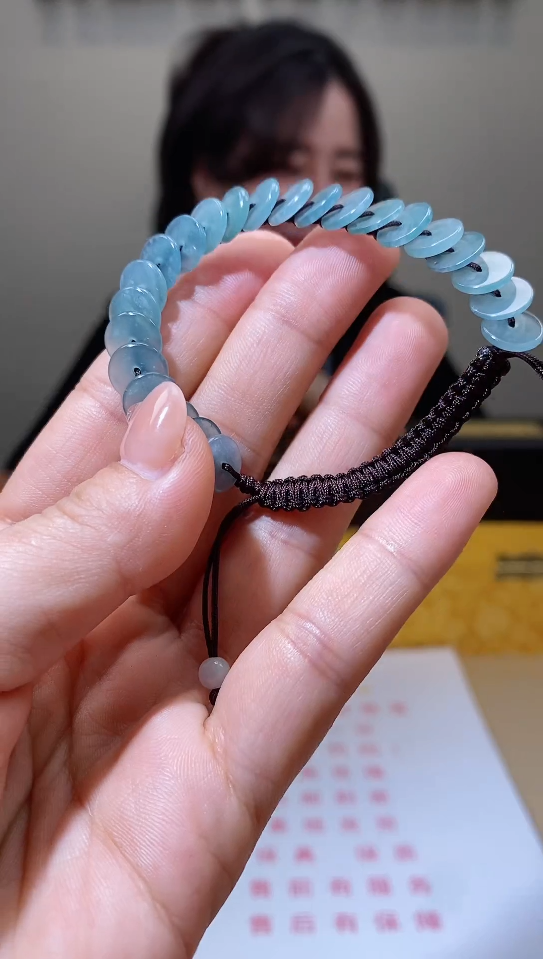 【闪购商品】翡翠手绳未镶嵌天然A货翡翠平安扣