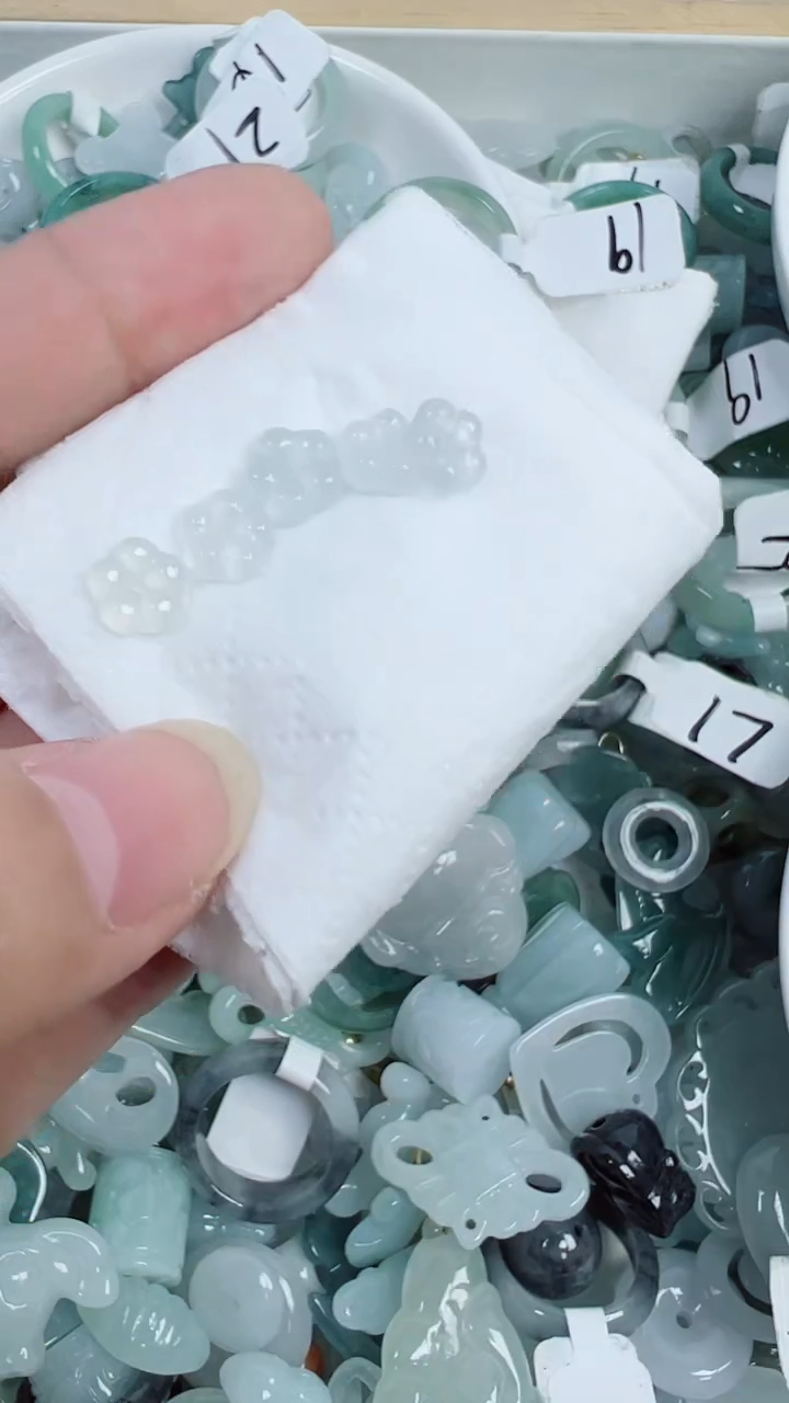 散珠翡翠316号链接，A货翡翠