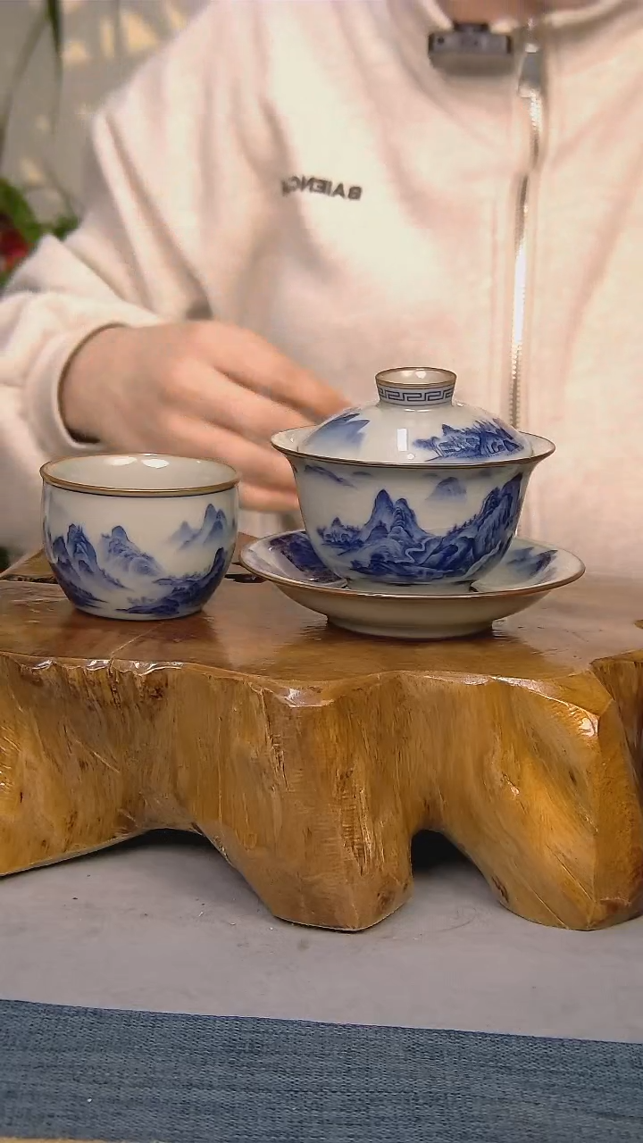 【闪购商品】简装家用款2件套 陶瓷家用茶具系列