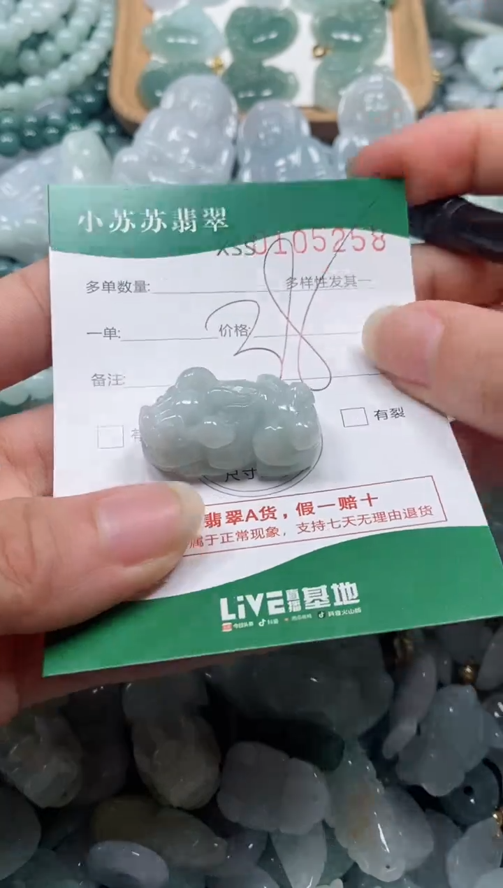 【闪购商品】翡翠颈饰未镶嵌闪购商品0105258