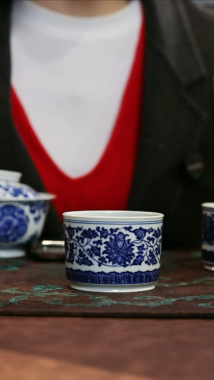 陈**垚镹曰，纯手会高温柴窑茶器