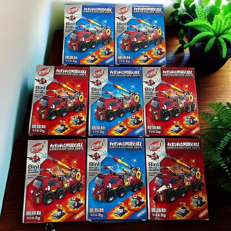 盒装积木玩具发8盒