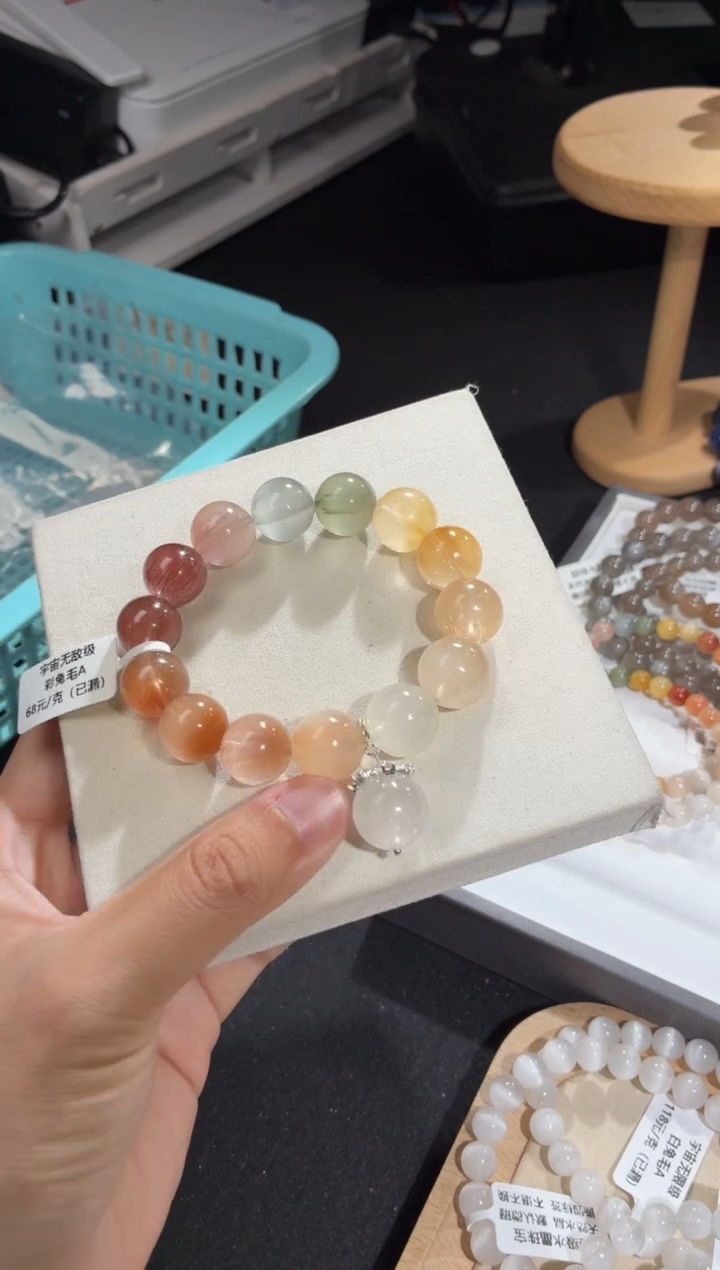 未镶嵌手链水晶22号多样性发一E14+