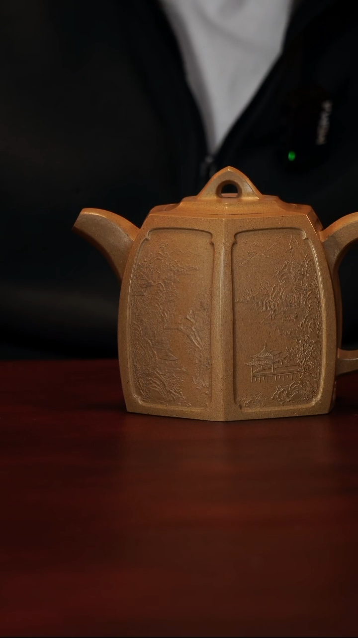 茶壶紫砂李小敏--手工--井栏