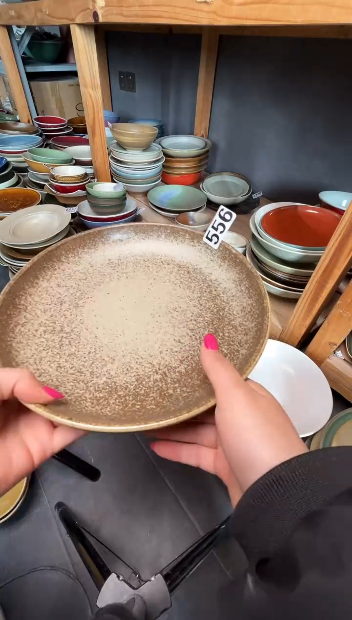 瓷片用****4556 绿影9寸盘