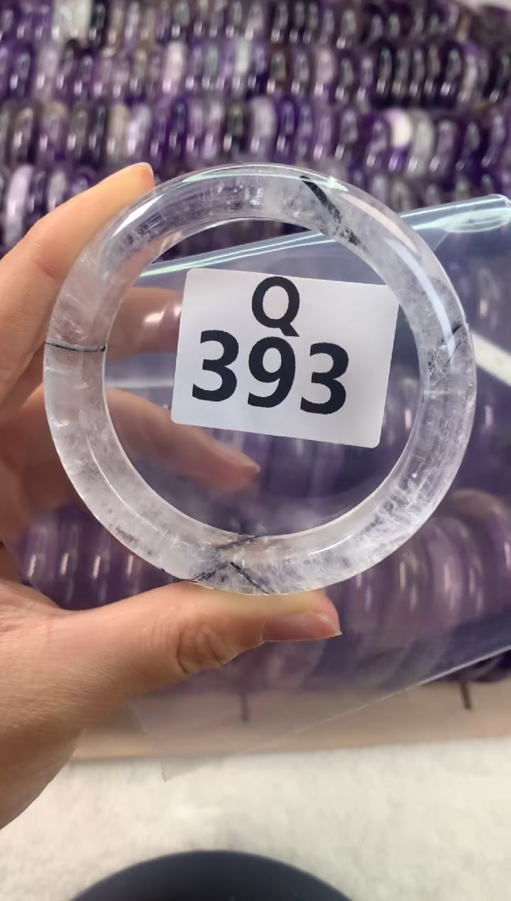 【闪购商品】水晶水晶手镯Q未镶嵌393-58