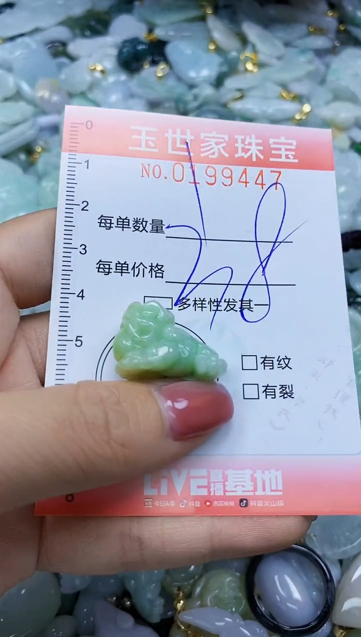 【闪购商品】翡翠颈饰未镶嵌闪购0199447