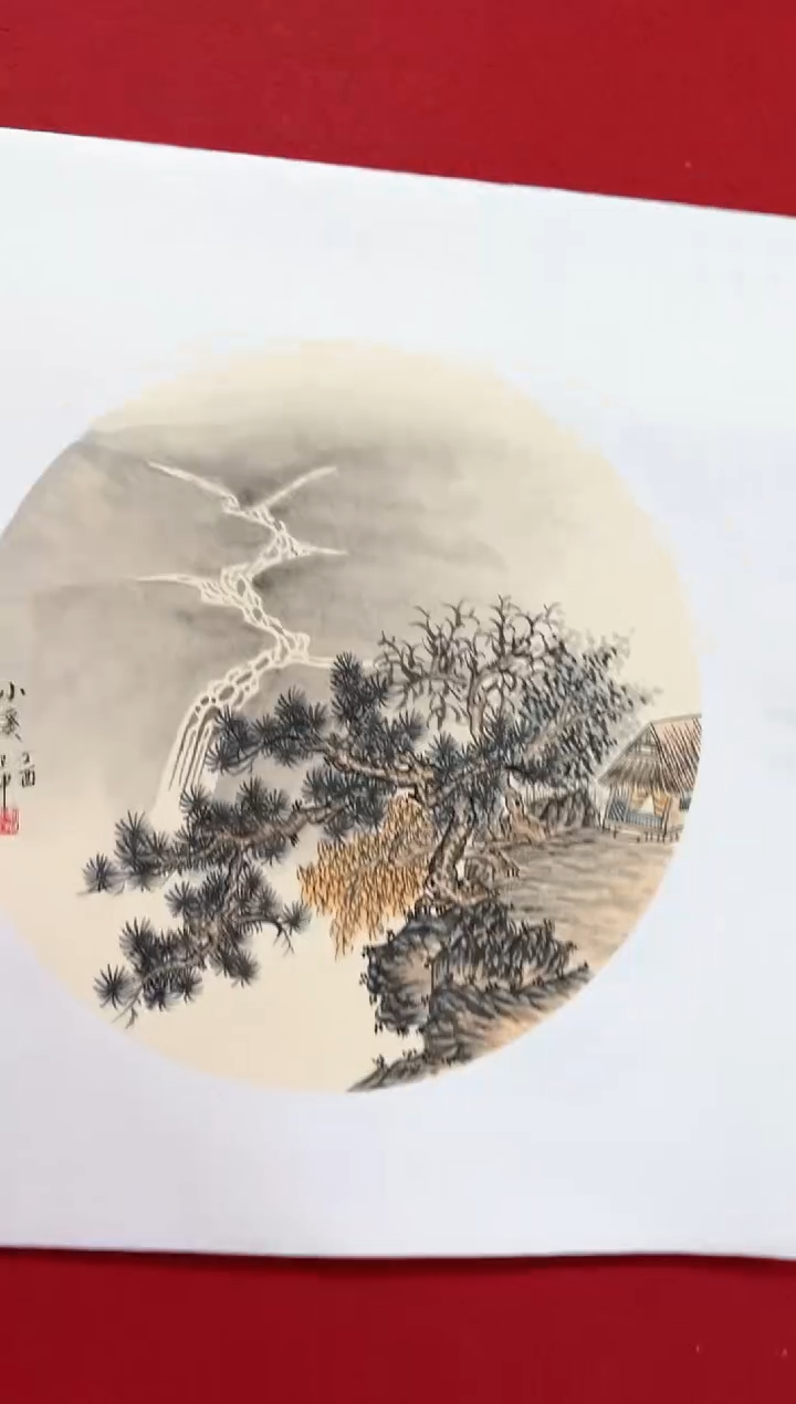 【闪购商品】书法孟昭坤书画小溪