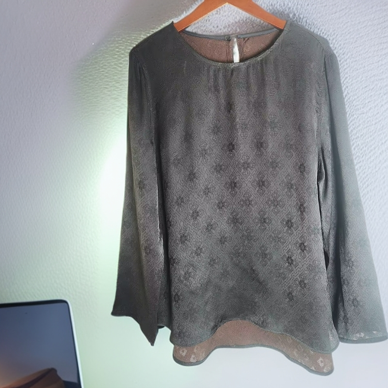 41新款高定重工双面双穿长袖女款时尚圆领百搭