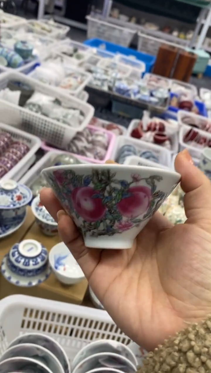 摆件陶景德陶瓷茶具容量约90