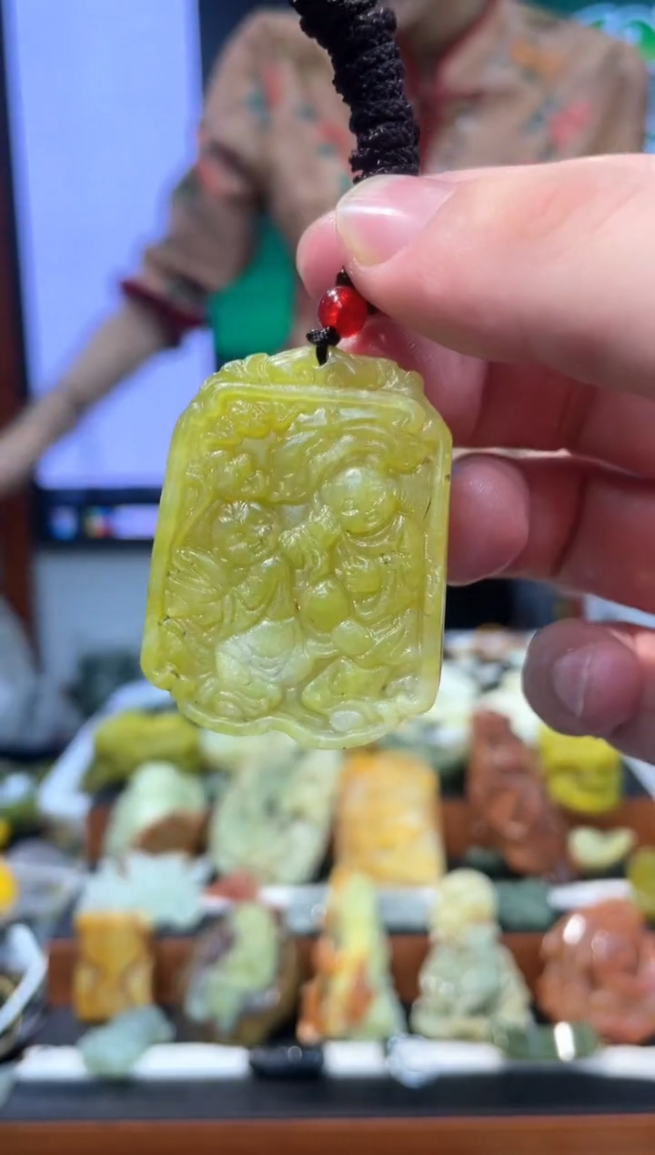 【闪购商品】岫玉吊坠未镶嵌·