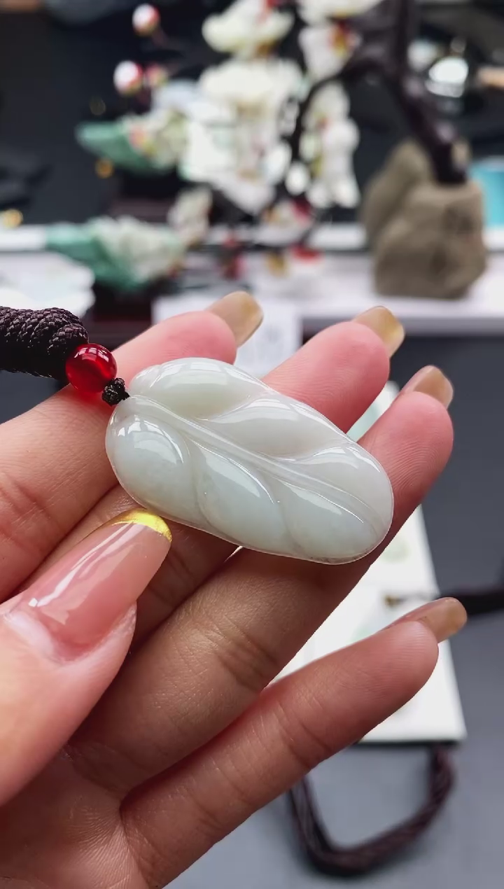 【闪购商品】翡翠颈饰未镶嵌天然缅甸A货翡翠