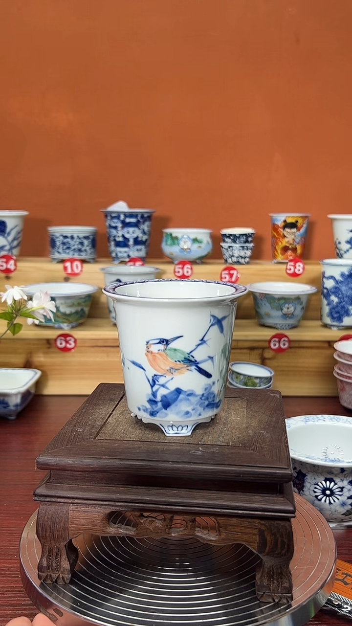 【闪购商品】景德镇墨奈手绘陶瓷