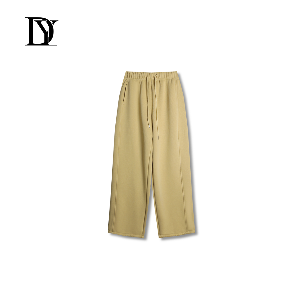 大缘·缘本【蛋黄裤】秋冬新款时尚百搭简约纯色加绒卫裤DT2571