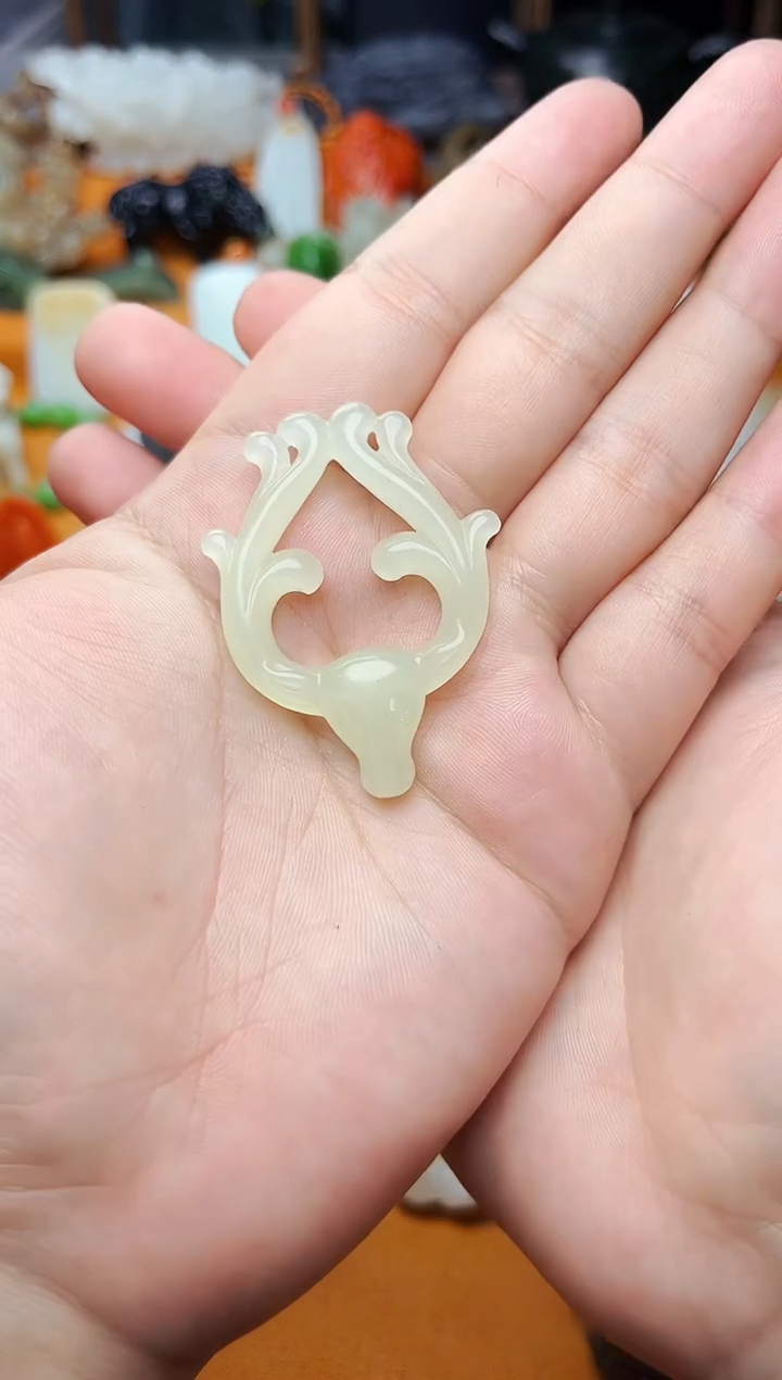 【闪购商品】和田玉颈饰未镶嵌鹿角