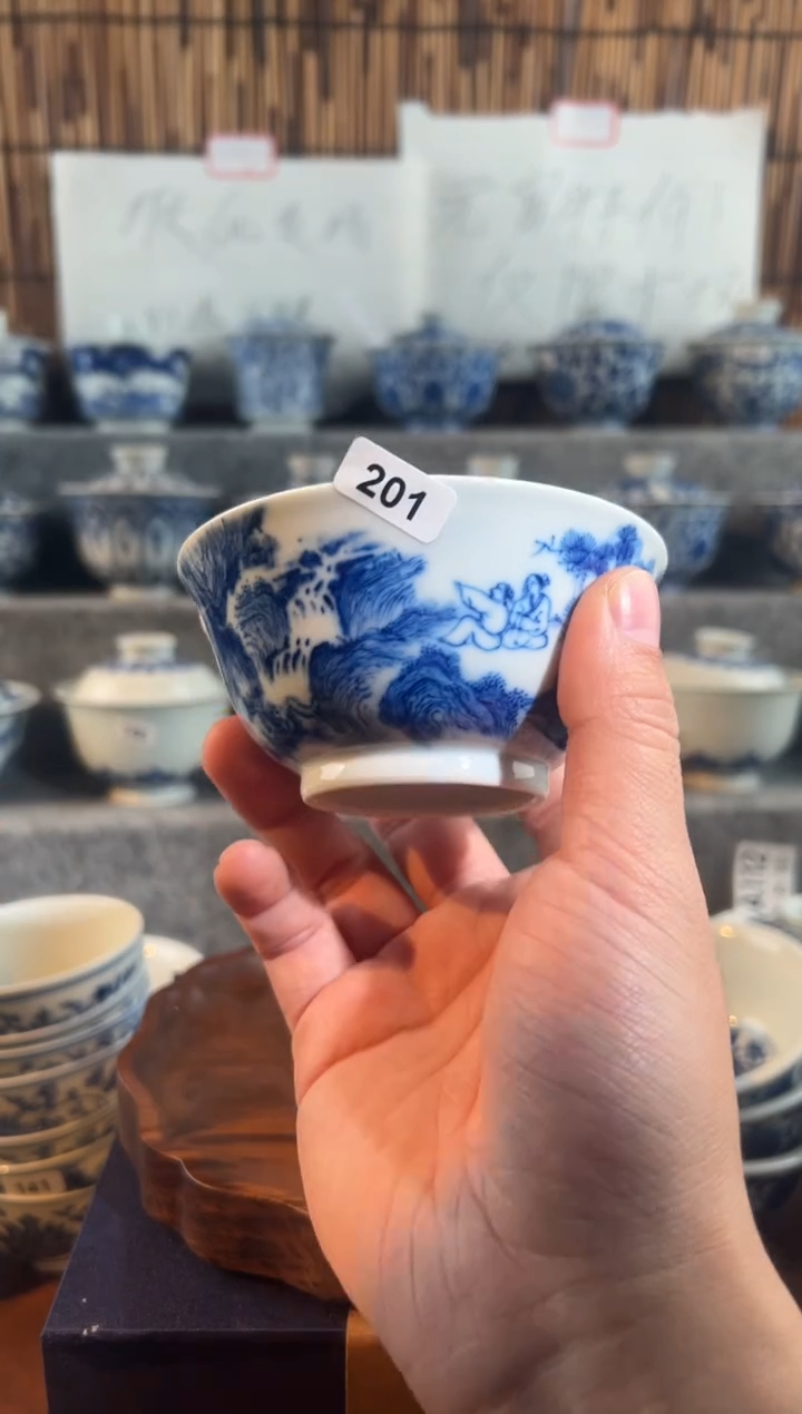 【闪购商品】201景德镇手工手绘茶具