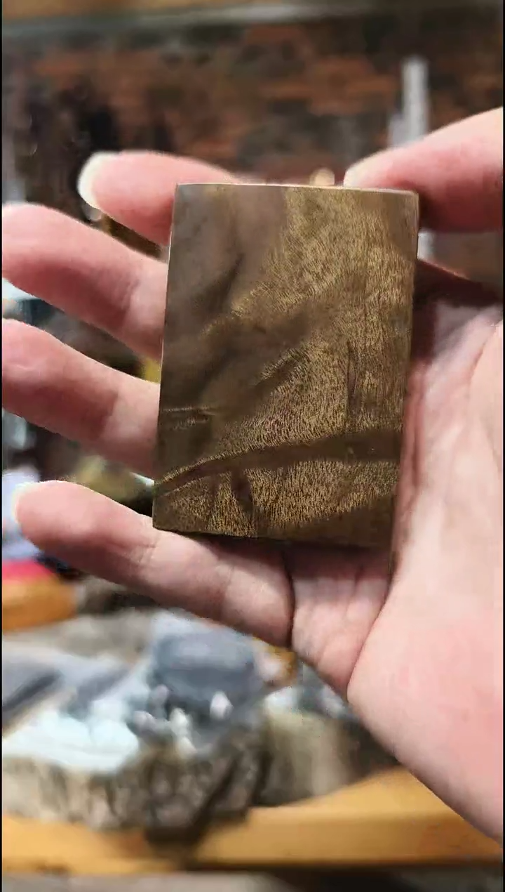 金丝楠无事牌手把件