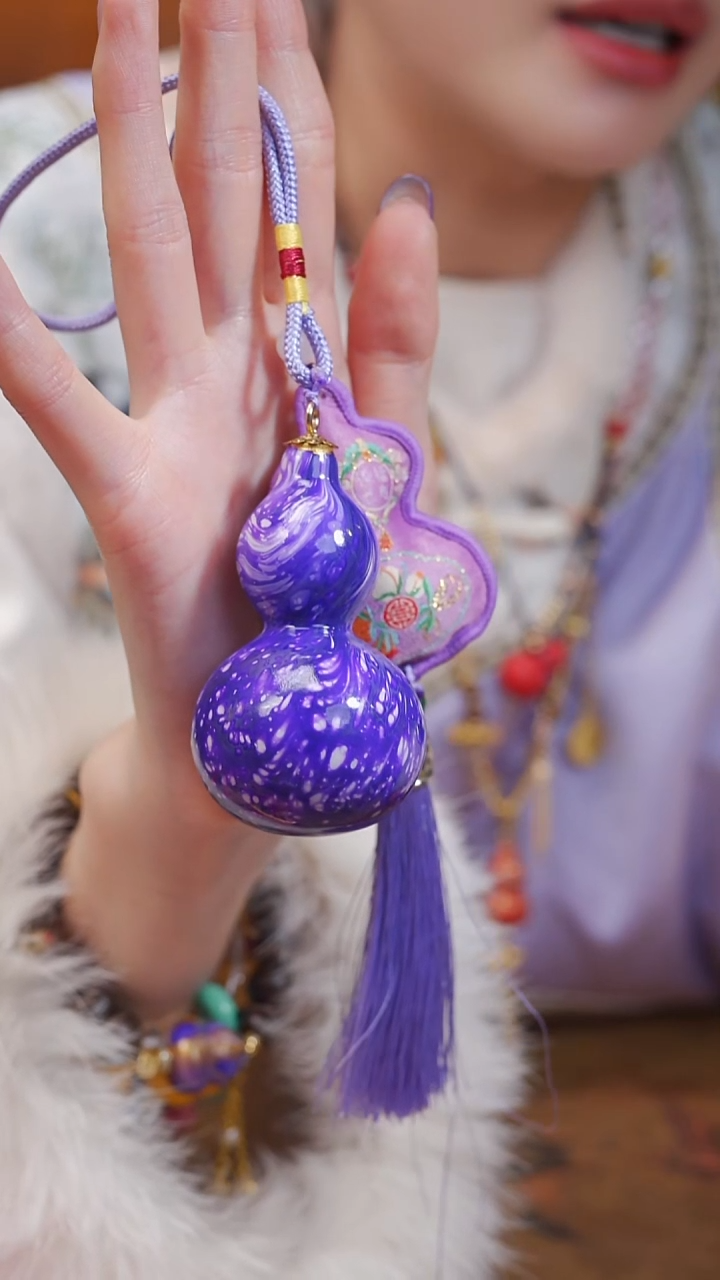 583漆艺工艺小葫芦29.9