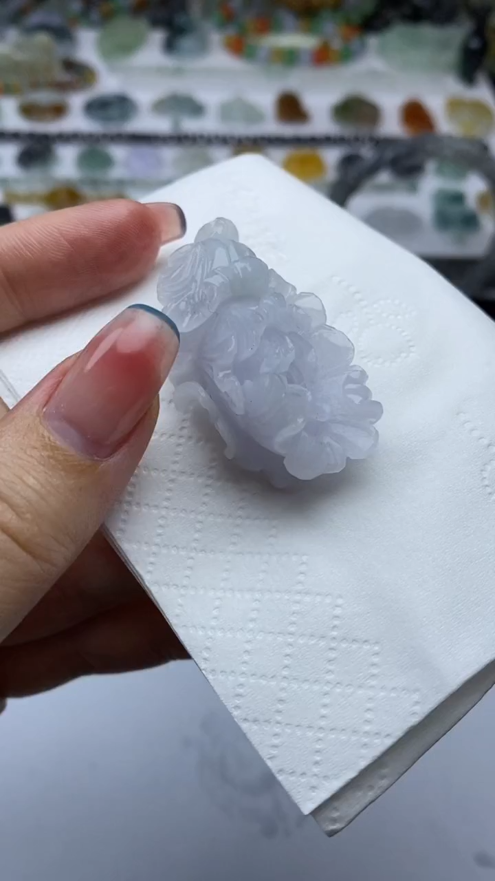 未镶嵌定制翡翠毛货定制不退不换