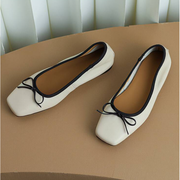 李大龙~牛皮1.5公分/新款夏季时尚百搭休闲款浅口粗跟单鞋女鞋709