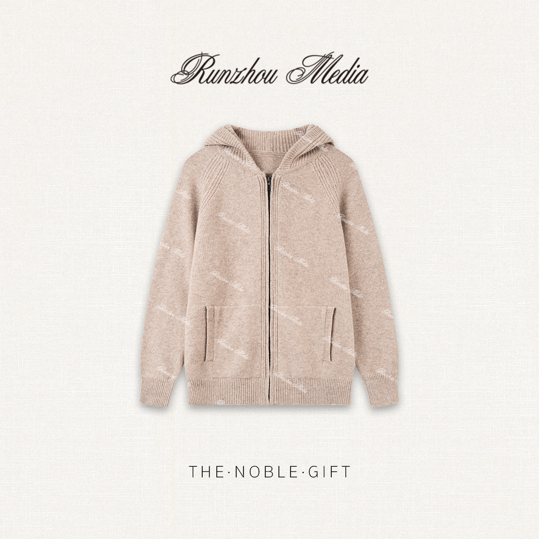 25FW秋冬新款男连帽毛衣SKR002