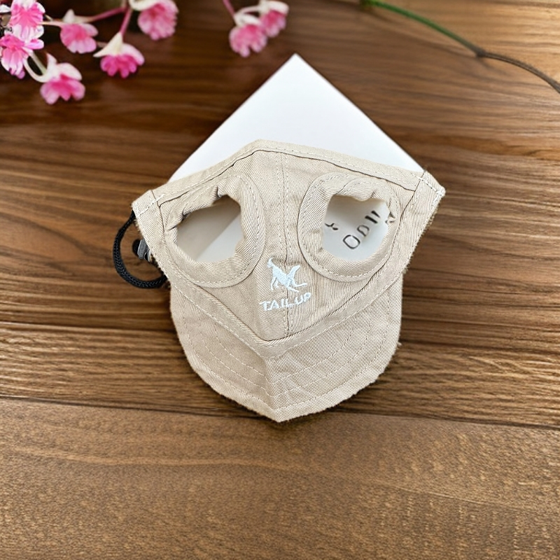 宠物帽狗狗遮阳帽漏耳防晒可爱夏季狗狗猫咪外出装饰鸭舌帽头盔