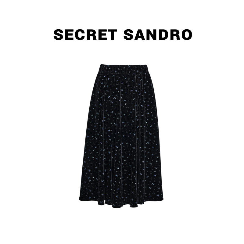 【碎花半裙】【多娜&Secret Sandro粉丝专享】半身裙 B25202002N