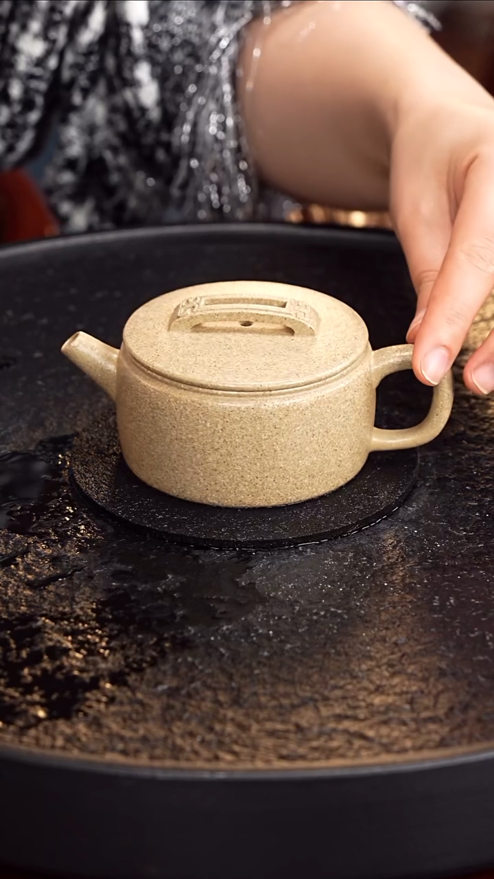 茶壶紫砂FH 汉瓦15 白麻子 180毫升