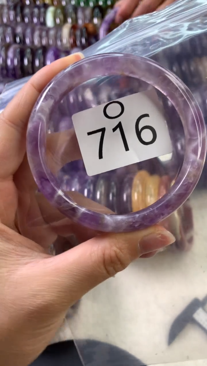 【闪购商品】水晶水晶手镯O未镶嵌716-61