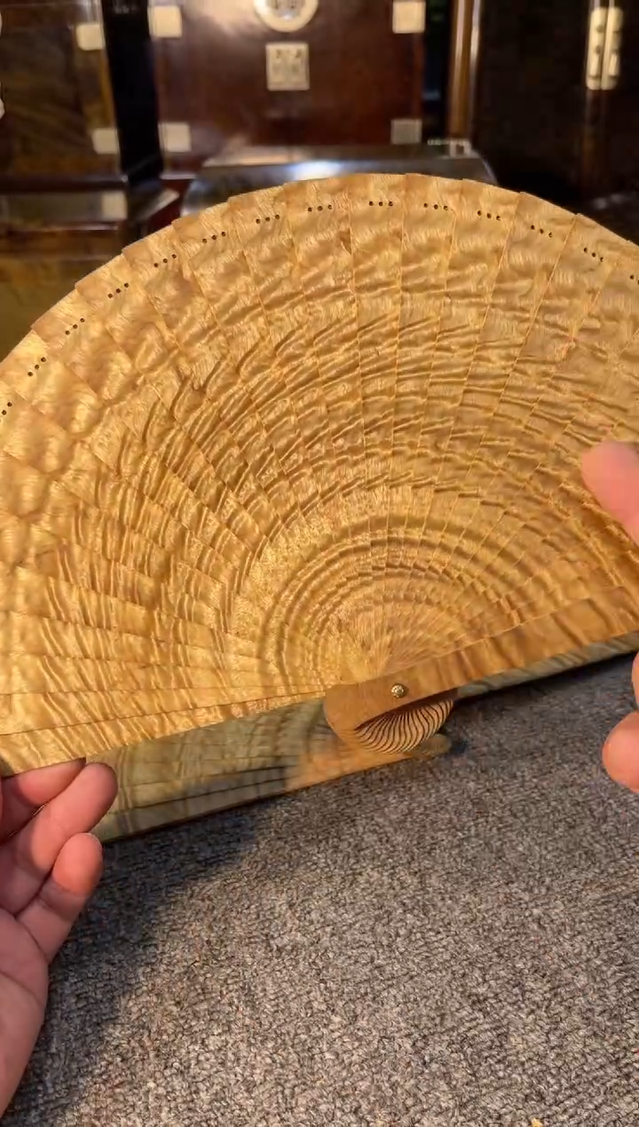 金丝楠金丝楠木扇子