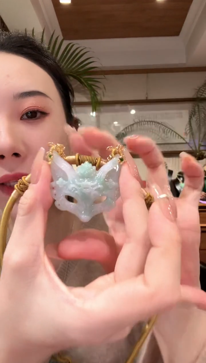 【闪购商品】翡翠颈饰未镶嵌国风