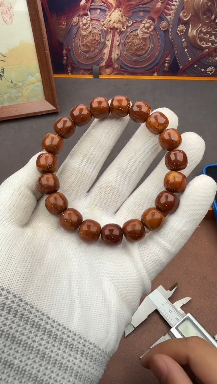 手串紫金鼠63号实心