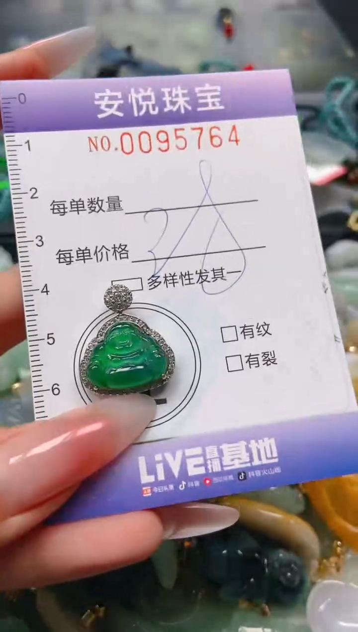 【闪购商品】翡翠颈饰未镶嵌闪购0095764