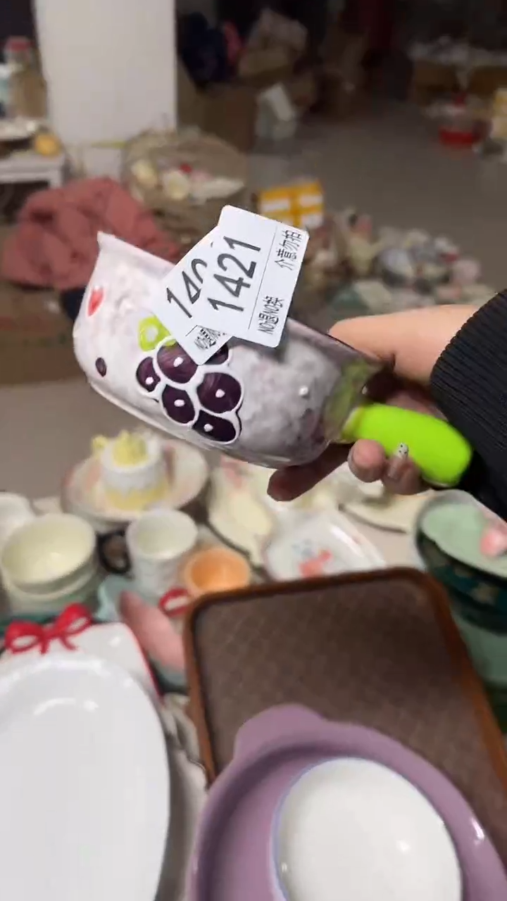 陶瓷手柄款微瑕四单包邮1421