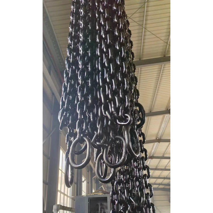 国标链条g80级锰钢起重吊索具铁链手拉葫芦链条桥用链条拖车链条