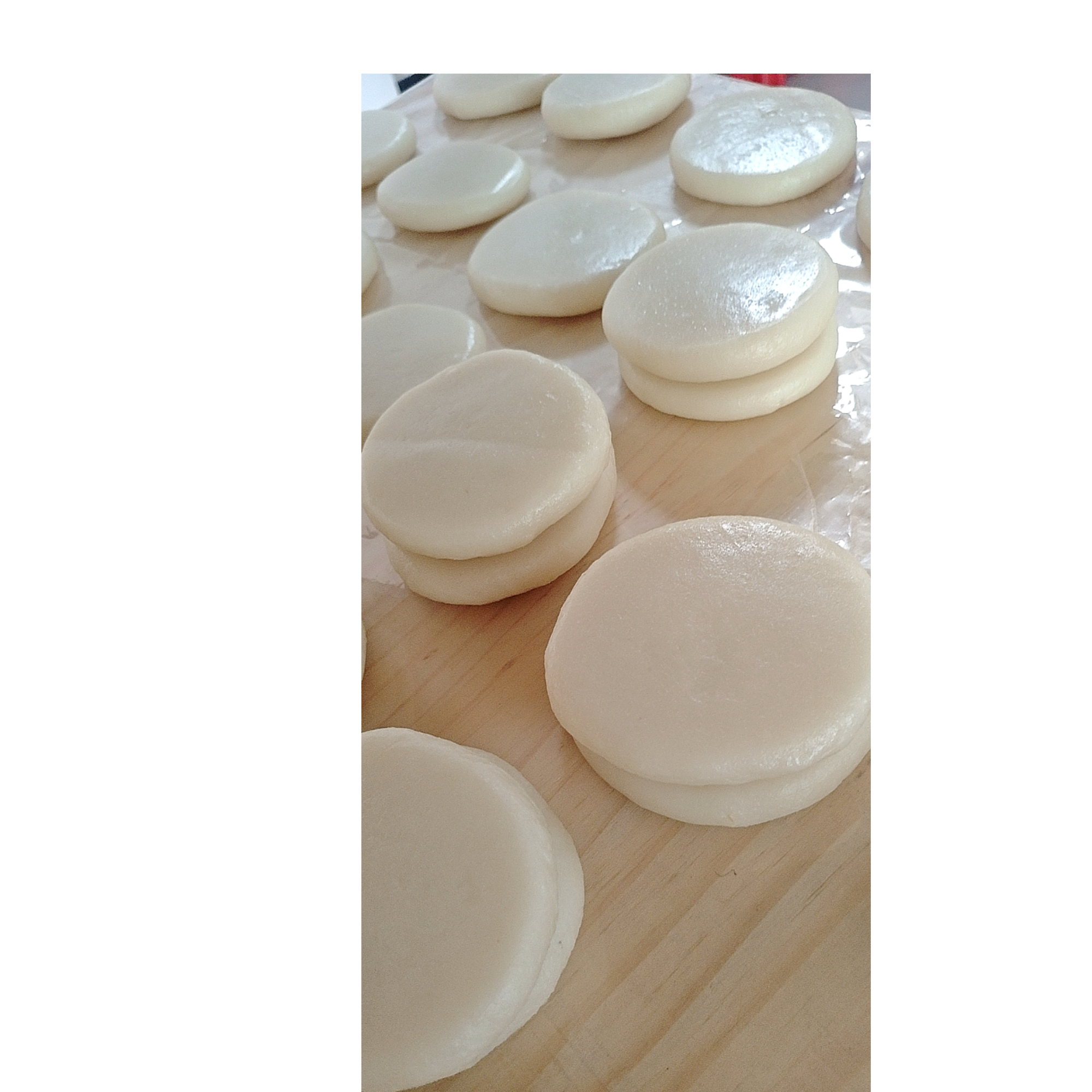 农家柴火蒸手工捶打糯米糍粑