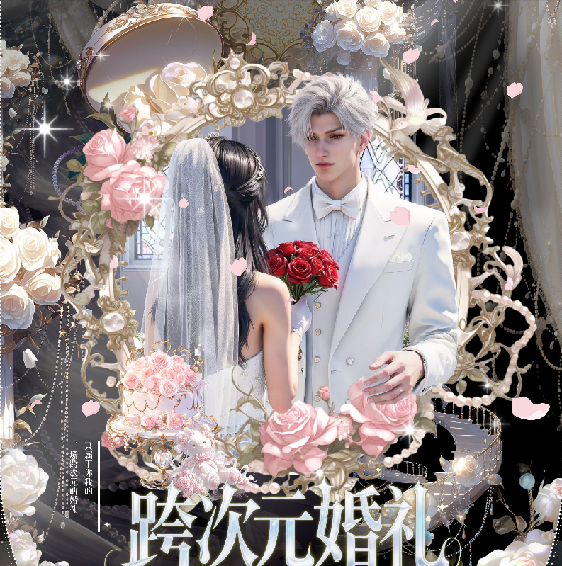 小羊【浮浮】次元文创-恋与深空-跨次元婚礼-卡牌-二创代拆