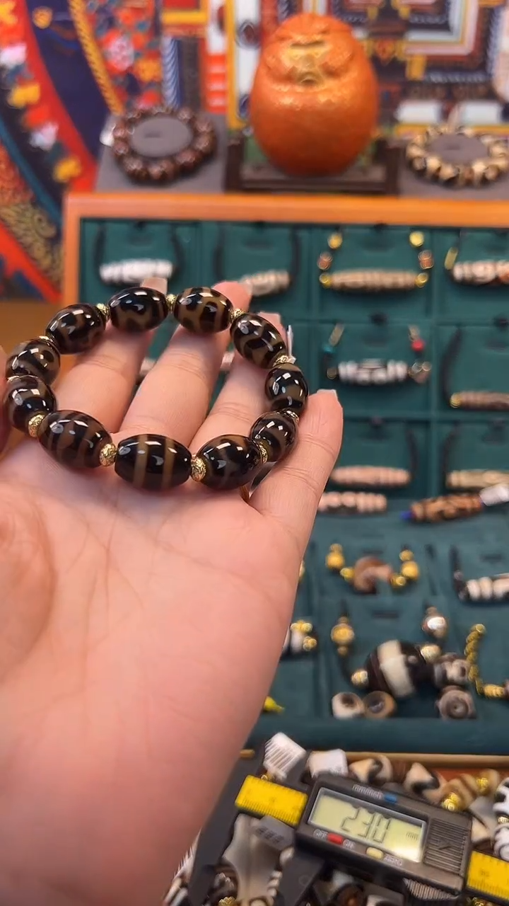 玛瑙/玉髓（覆膜）颈饰合金4.(微瑕)