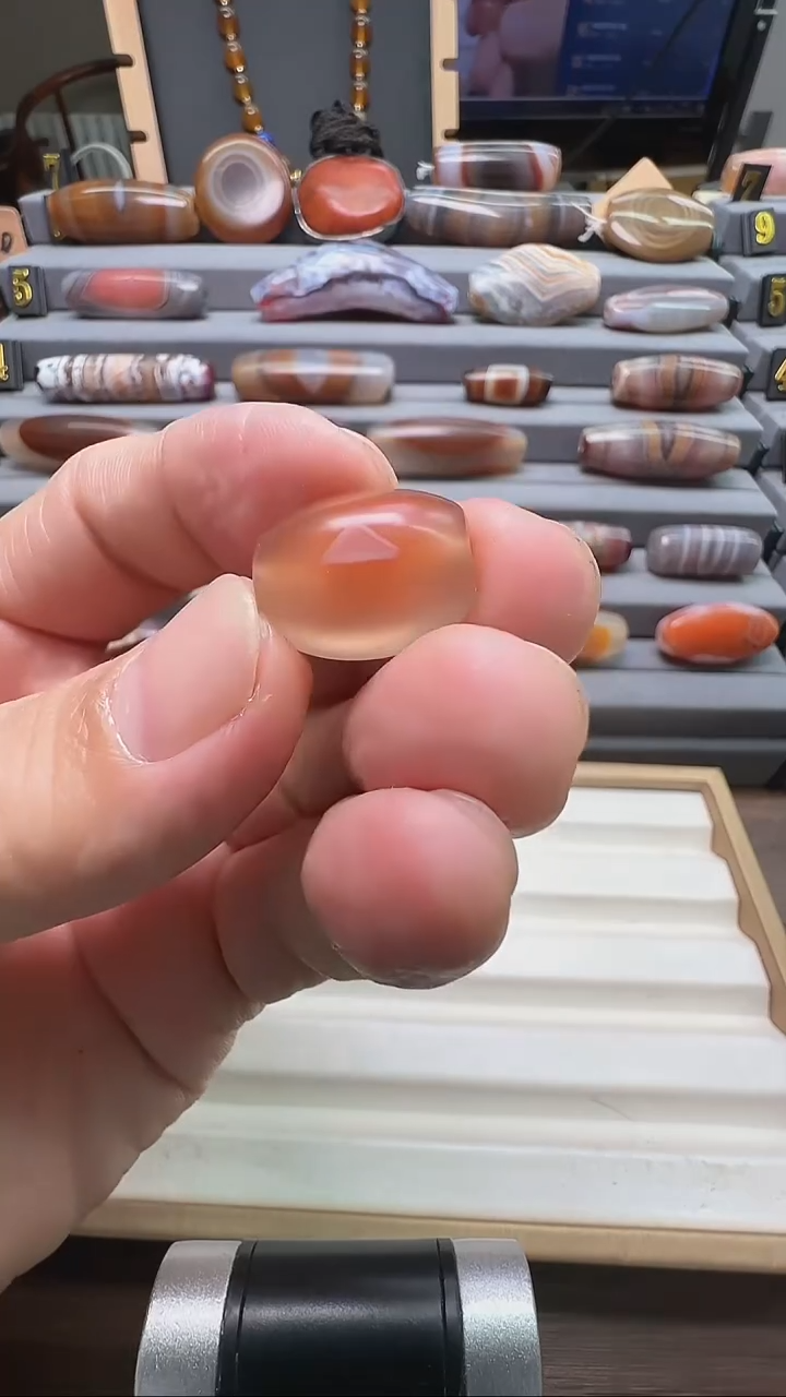 未镶嵌颈饰玛瑙/玉髓A***r玛瑙19*15*12