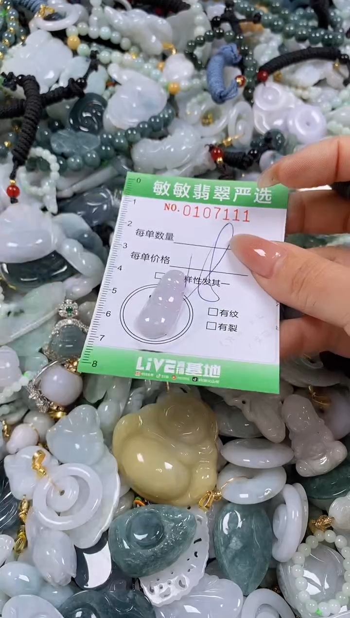 【闪购商品】翡翠颈饰未镶嵌闪购0107111